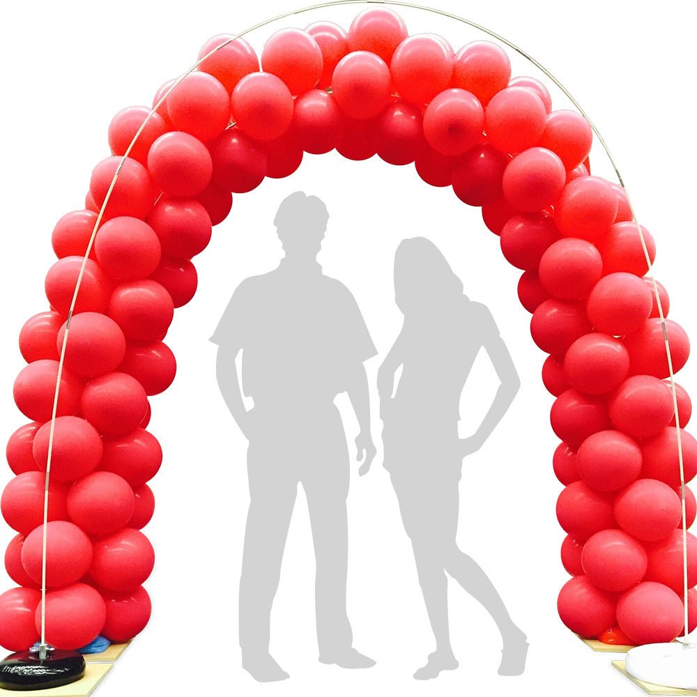 Silver Rainbow Balloon Arch Shock Cord Pole Kit Sc20 F2B2 - LA