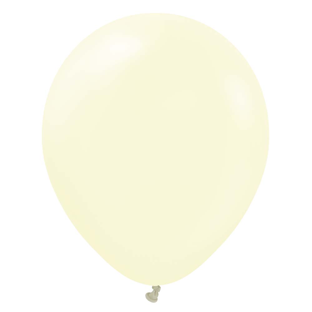 Kalisan 18 inch MACARON PALE YELLOW Latex Balloons 11830080-KL