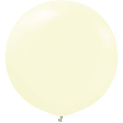 Kalisan 24 inch MACARON PALE YELLOW Latex Balloons 12430086-KL