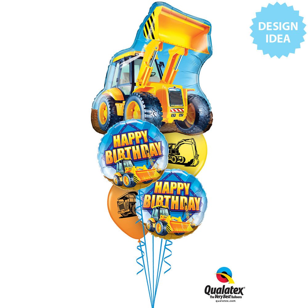Happy Birthday Food Party Jointed Banner : Free Balloon Delivery in Happy Birthday Food Party Jointed Banner : Free Balloon Delivery in