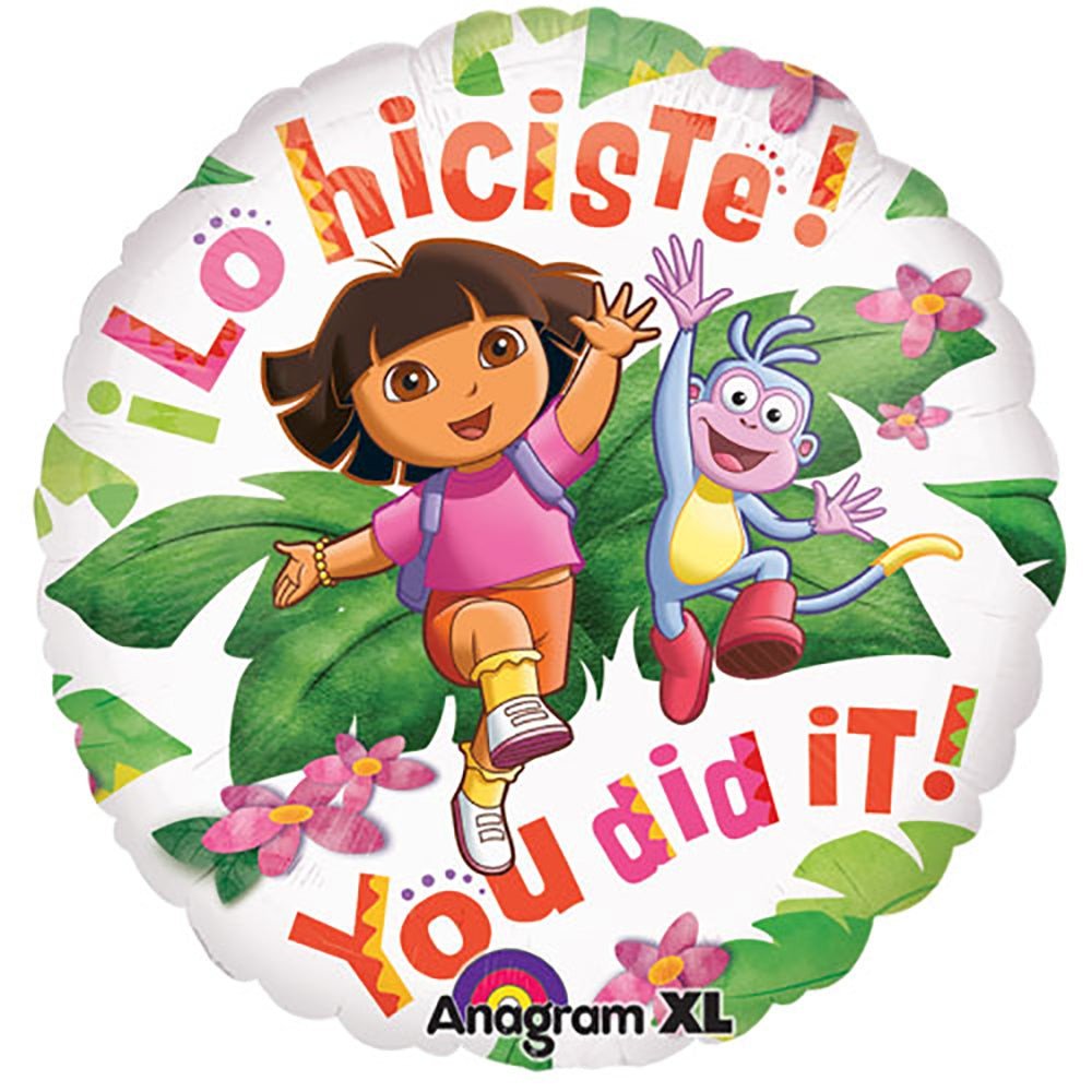 18 in Anagram Dora The Explorer You Did It Balloon 21151 - LA Balloons