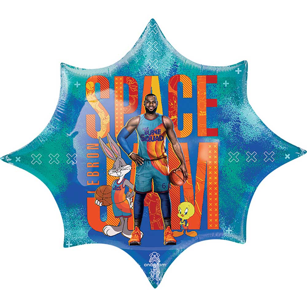 35 inch Anagram Space Jam 2 Foil Balloon - 43261 - LA Balloons
