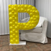 Nikoloon 39 inch LETTER - P MOSAIC FRAME Party Decoration 88130A-N