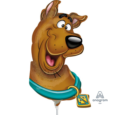 Anagram 13.5 inch SCOOBY-DOO HEAD SHAPE (AIR-FILL ONLY) Foil Balloon 24796-02-A-U
