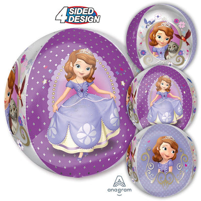 Anagram 16 inch SOFIA THE FIRST ORBZ Foil Balloon 29817-01-A-P