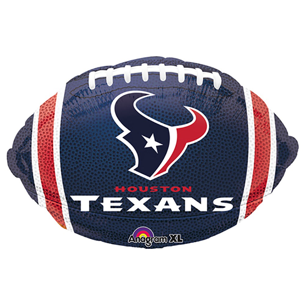 17 inch Anagram NFL Houston Texans Football Team Colors Foil Balloon - 29588