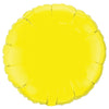 Anagram 18 inch CIRCLE - YELLOW Foil Balloon 22442-02-A-U