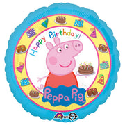 Anagram 18 inch PEPPA PIG HAPPY BIRTHDAY Foil Balloon