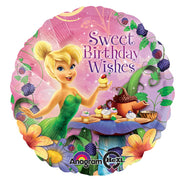 Anagram 18 inch TINKER BELL HAPPY BIRTHDAY WISHES Foil Balloon