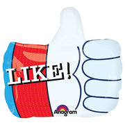 Anagram 19 inch LIKE! Foil Balloon 30789-01-A-P