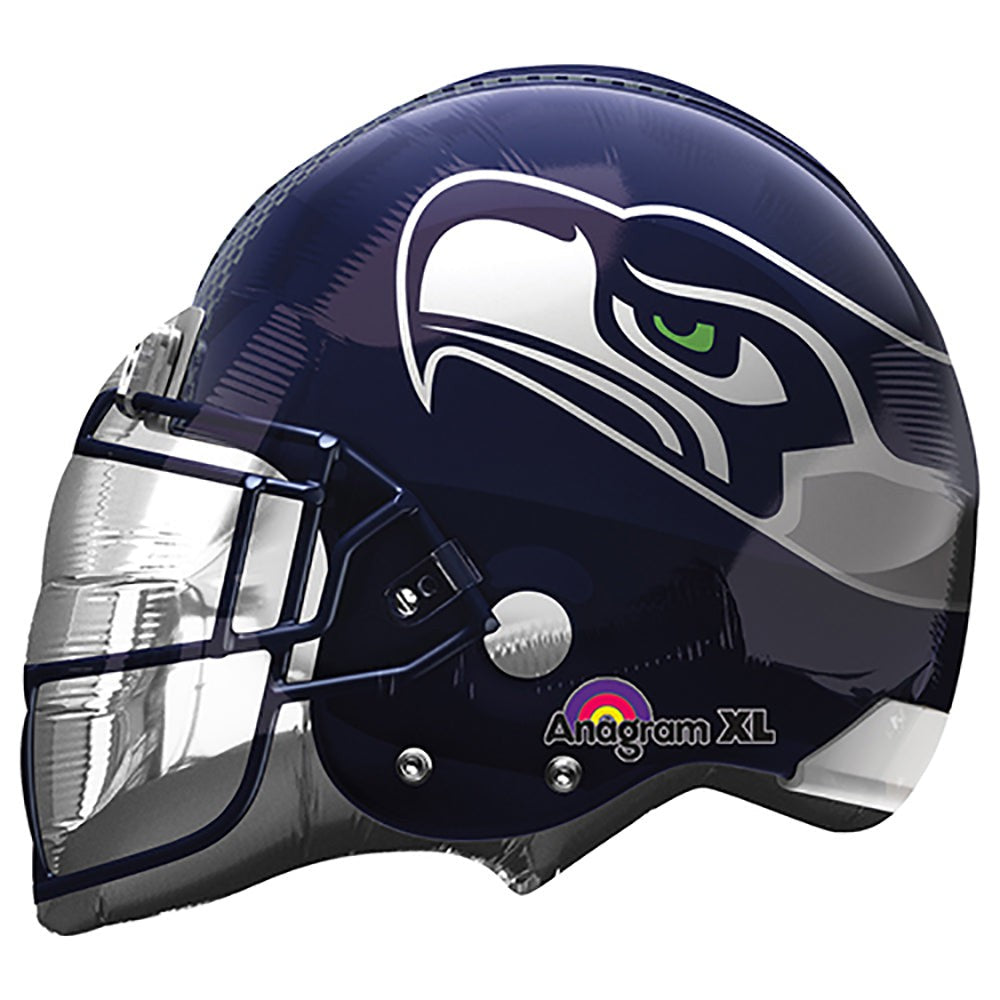 Seattle Seahawks Swarovski Crystal Large Football Helmet