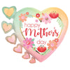 Anagram 24 inch HAPPY MOTHER'S DAY FILTERED OMBRE Foil Balloon 44166-01-A-P