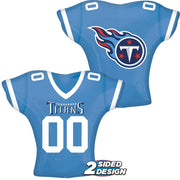 Anagram 24 inch NFL TENNESSEE TITANS JERSEY Foil Balloon 39523-01-A-P