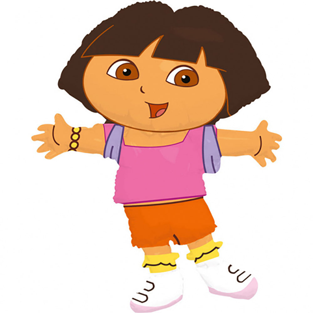 Can you spot the happy face?, Dora the Explorer