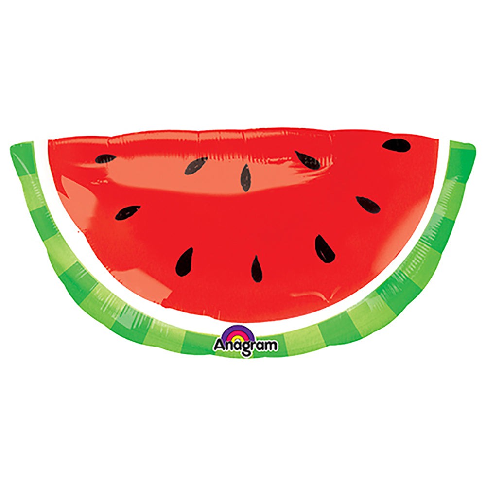 32 inch Anagram Watermelon Foil Balloon - 30483 - LA Balloons