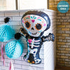 Anagram 34 inch DAY OF THE DEAD STANDING SKELETON Foil Balloon 43165-01-A-P
