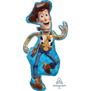 Anagram 44 inch TOY STORY 4 WOODY Foil Balloon 39872-01-A-P
