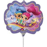 Anagram 9 inch SHIMMER AND SHINE (AIR-FILL ONLY) Foil Balloon 33945-02-A-U