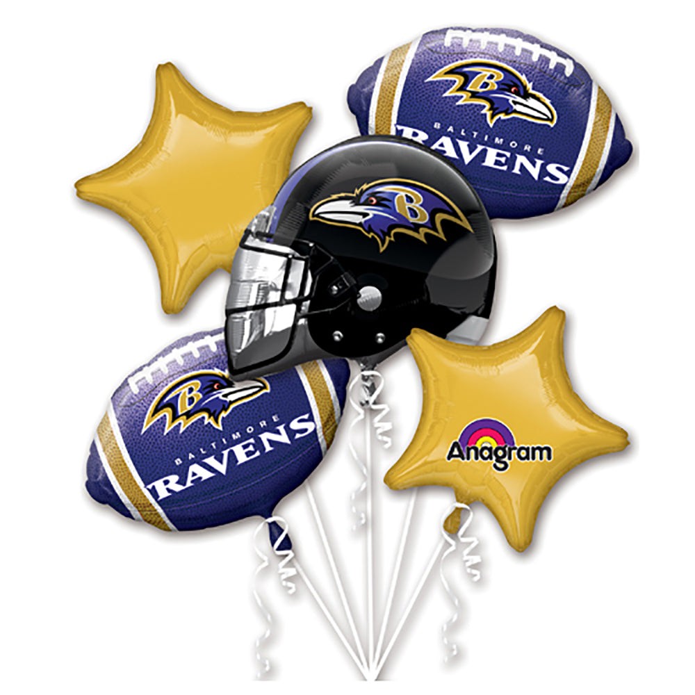 26 NFL - Baltimore Ravens - Helmet Foil Balloon (Older Style)