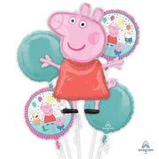 Anagram PEPPA PIG PARTY BOUQUET Balloon Bouquet 41541-01-A-P