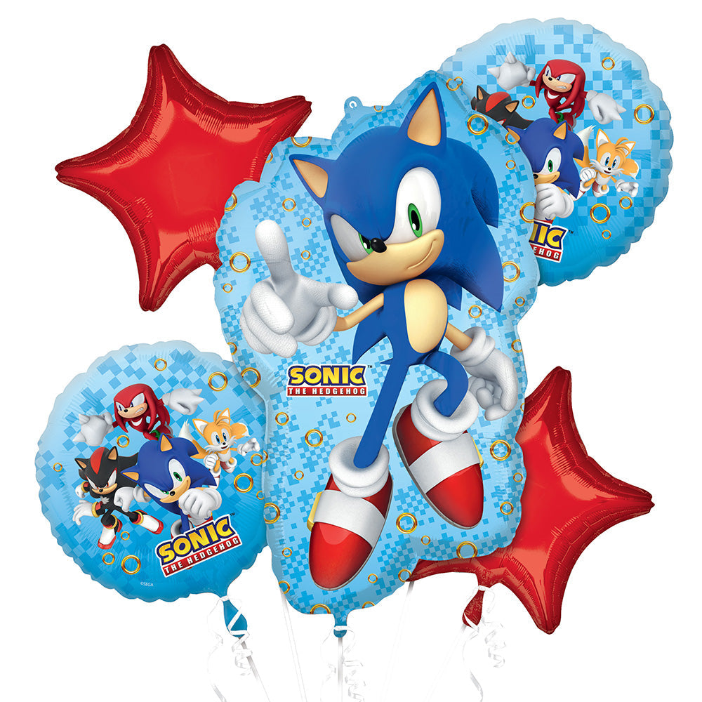 Anagram Sonic The Hedgehog 2 Bouquet Foil Balloon - 44524