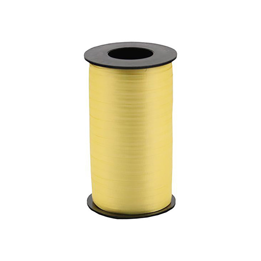 3/16 Crimped Curling Ribbon Yellow