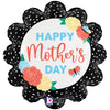 Betallic 18 inch MOTHER'S DAY BUTTERFLY DOTS Foil Balloon 26169-B-U