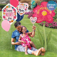 Betallic 30 inch SATIN MOTHER'S DAY BLOSSOMS Foil Balloon 25170-B-P
