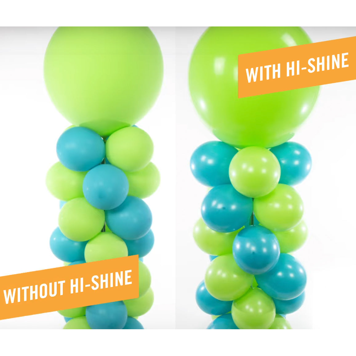  Hi-Float 96 Ounce Hi Refill Bottle Balloon Shine Solution,  Multicolor : Toys & Games
