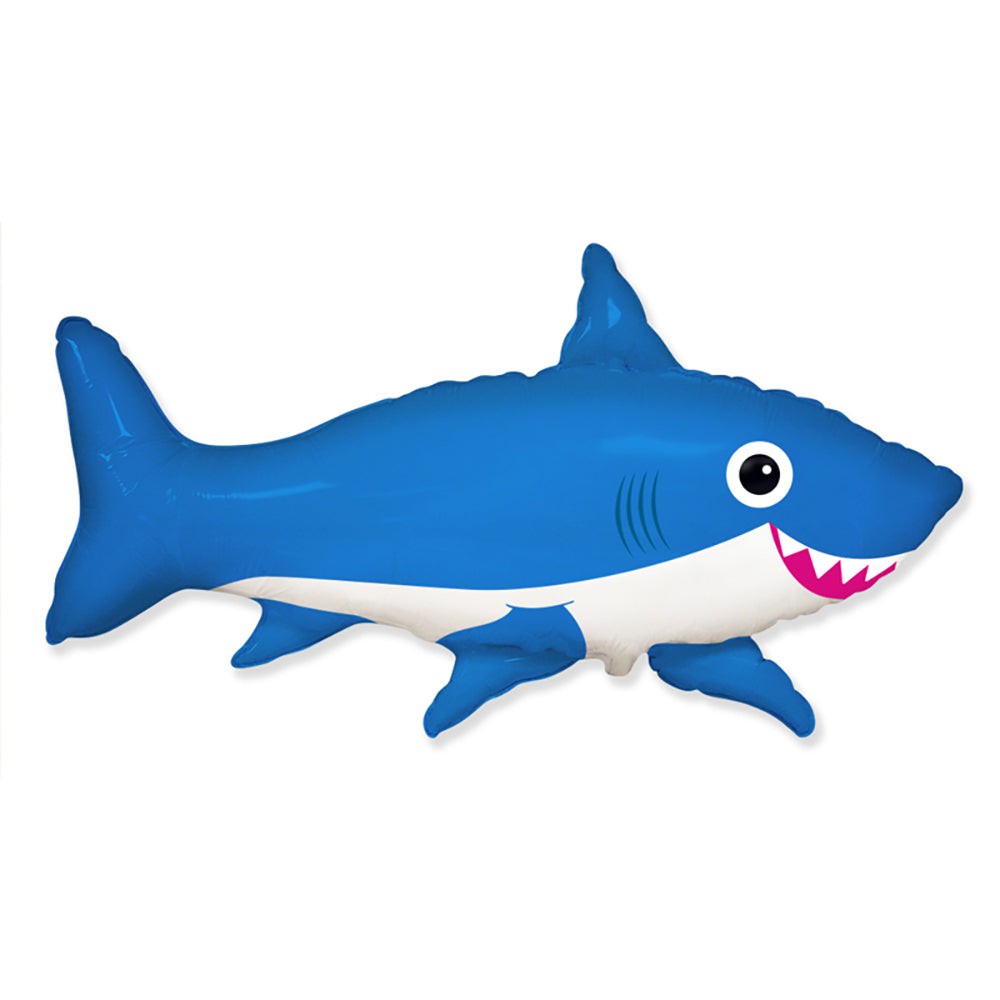 42 inch FRIENDLY SHARK - BLUE