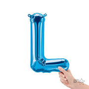 Northstar 16 inch LETTER L - NORTHSTAR - BLUE (AIR-FILL ONLY) Foil Balloon 00542-01-N-P