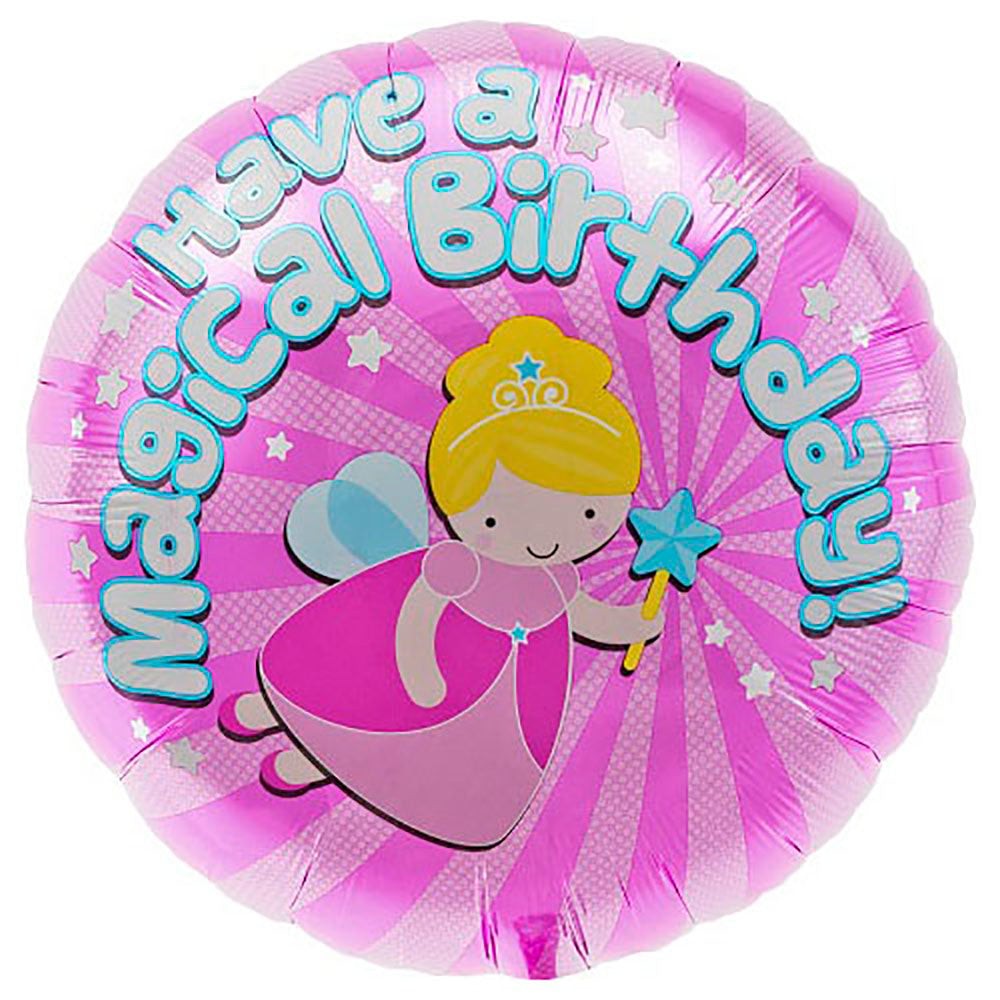 18 inch Northstar Magical Birthday Foil Balloon - 00799