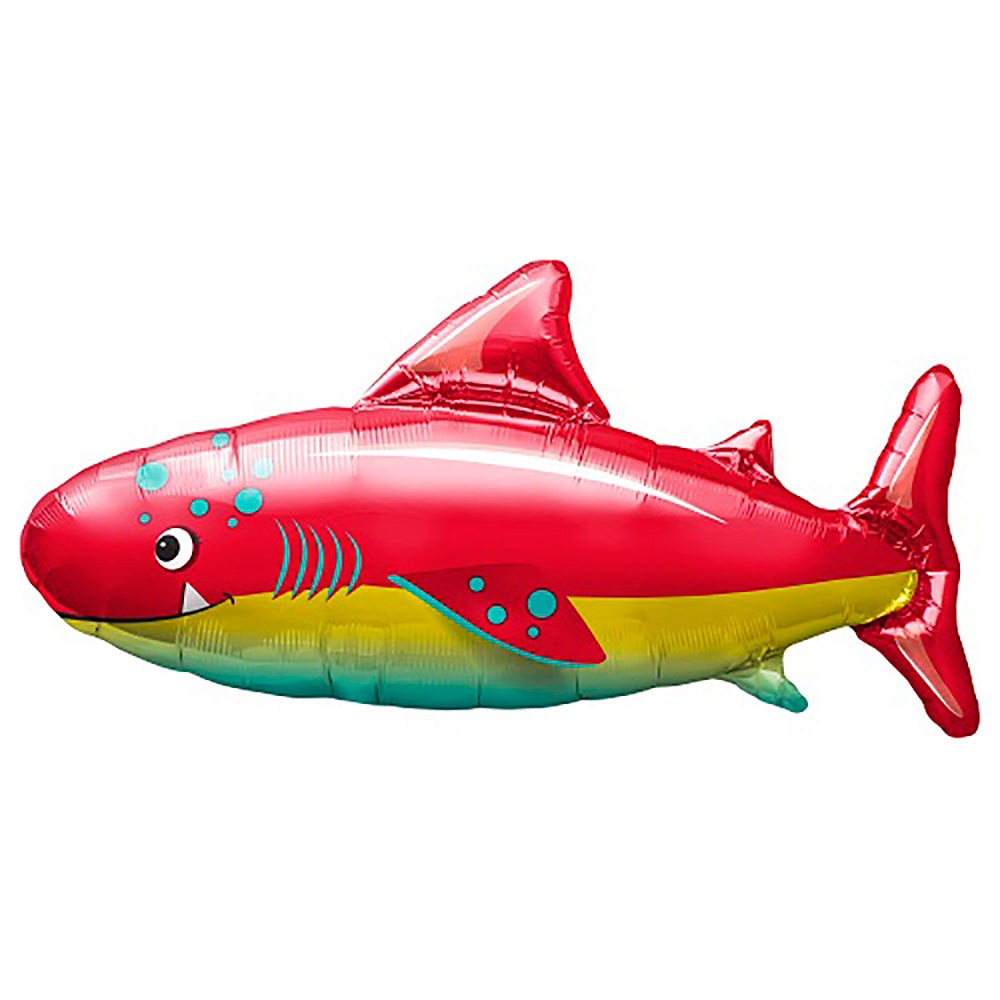 36 inch Northstar Happy Shark Foil Balloon - 01024