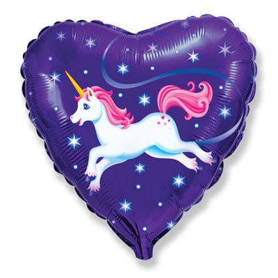 Party Brands 18 inch FLYING UNICORN Foil Balloon LAB145-FM