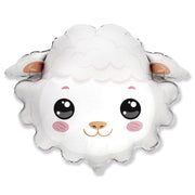 Party Brands 23 inch SHEEP HEAD Foil Balloon 311525-FM-U