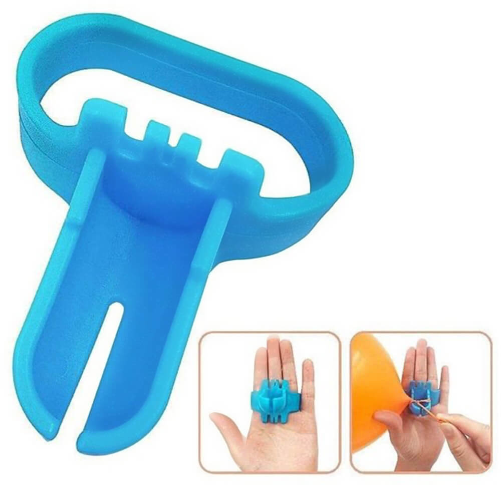 2 Pieces Balloon Tying Tool Tieing Knot Device Accessory Knotting Faster &  Save