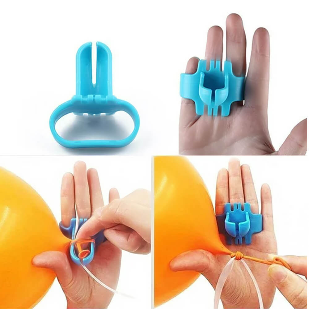 2/5pcs New High Quality Quick Balloon Knotter Balloon Tie Knot Useful Party  Tool