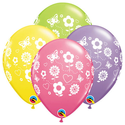 Flower Balloons Bouquet - PARTY BALLOONS BY Q