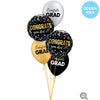Qualatex 11 inch SIMPLY CONGRATS GRAD - ASSORTED Latex Balloons