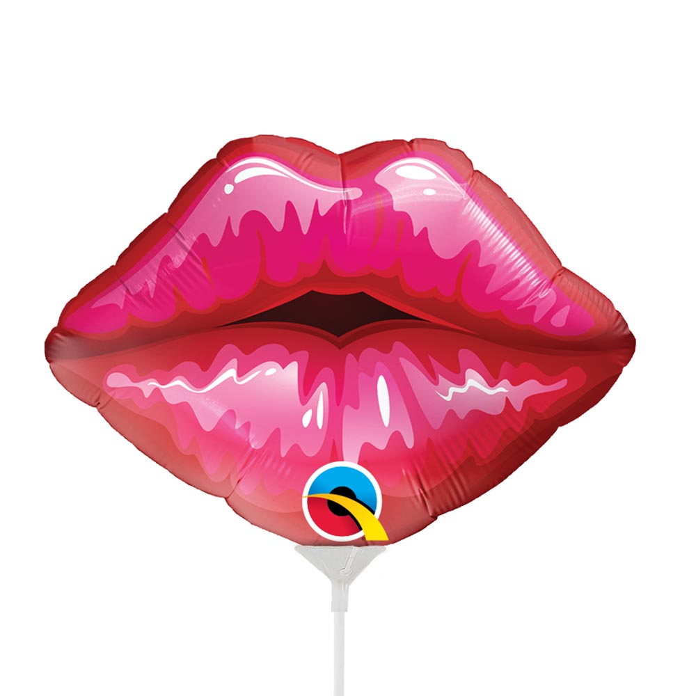 PARTY BOX Kiss Me Lips Balloon, Red Lips Balloon, Lips Balloons