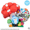 Qualatex 18 inch LET'S PARTY GNOME Foil Balloon 23160-Q-U