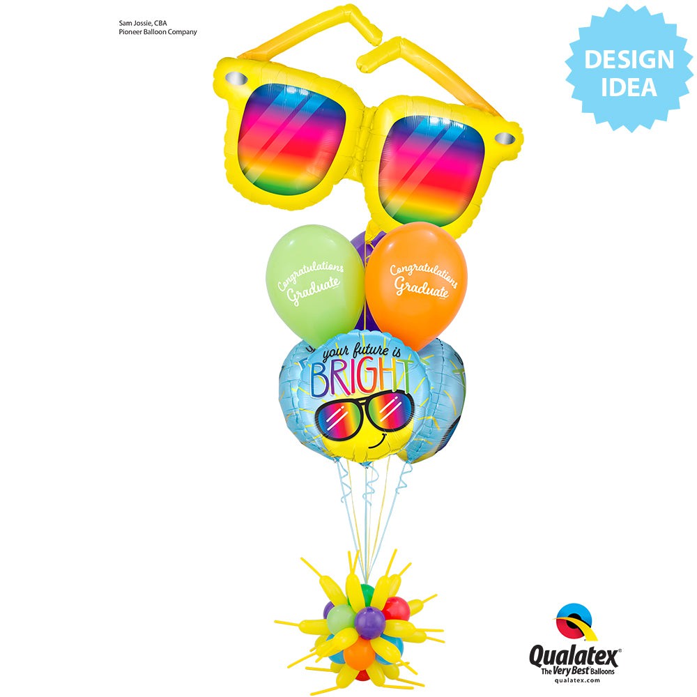 11 inch Qualatex Woo Hoo! You Did It! (6 PK) Latex Balloons - 87080