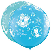Qualatex 36 inch ANNA, ELSA, & OLAF-A-ROUND Latex Balloons 49578-Q