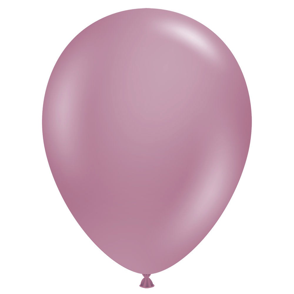 Set de 10 ballons en latex naturel - rose