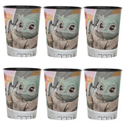 Unique 16 oz. MANDALORIAN - THE CHILD PLASTIC STADIUM CUPS (6 PK) Cups 78327-UN