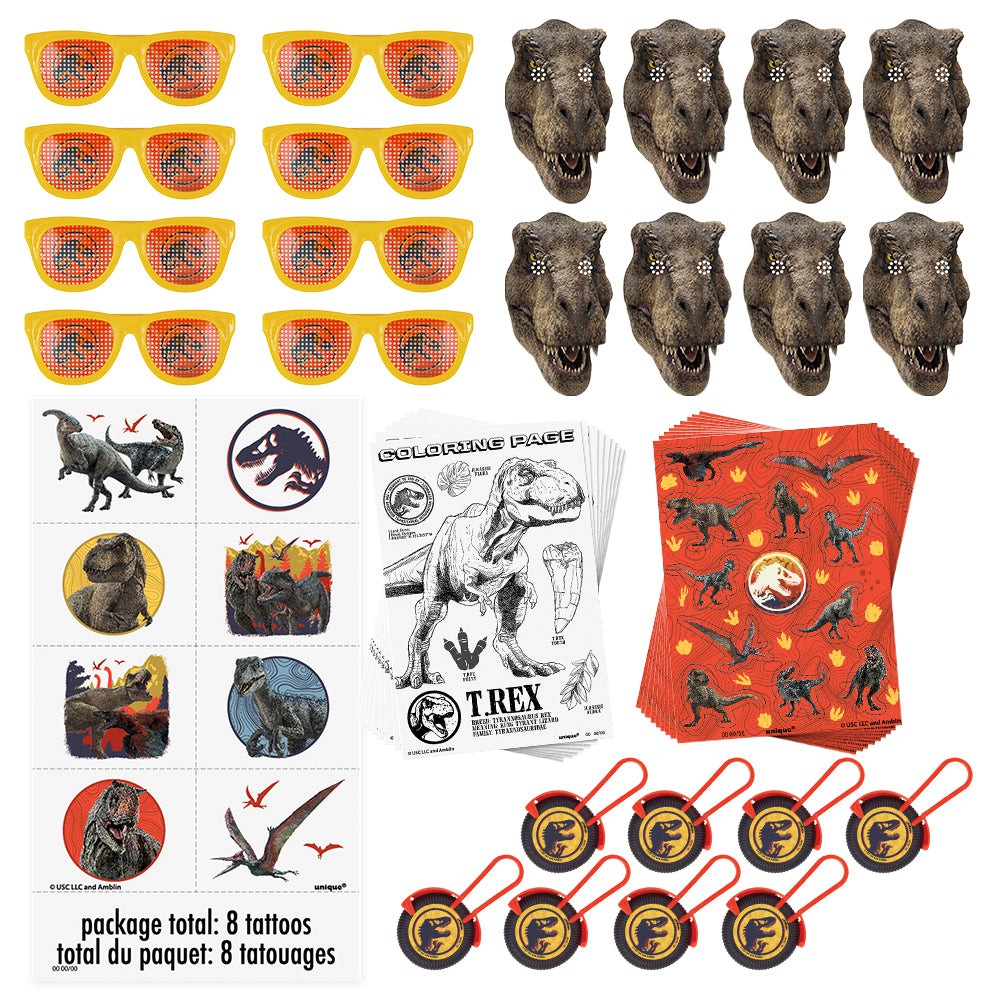Wholesale Jurassic World 4pg Stickers