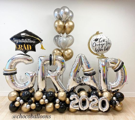 Graduation Party: DIY Balloon Decor Ideas