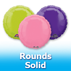 18 inch Circle Foil Balloons - LA Balloons
