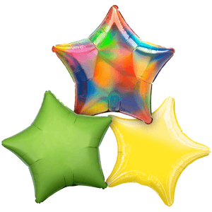 19 inch Stars - Solid Colors Balloons - LA Balloons
