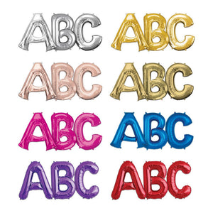 34 inch Foil Letter Balloons - LA Balloons